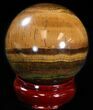 Top Quality Polished Tiger's Eye Sphere #37593-1